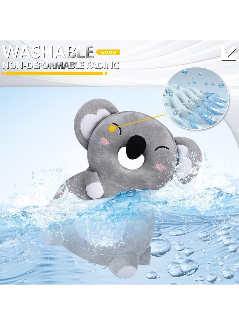 Baby Head Protector Backpack|Baby Backpack|Baby Backpack Head Protection Cushion|Baby Safety Products|Head Protection Backpack|Baby Head Cushion|Head Protector for Baby Walking (Gray Koala) - Image 4