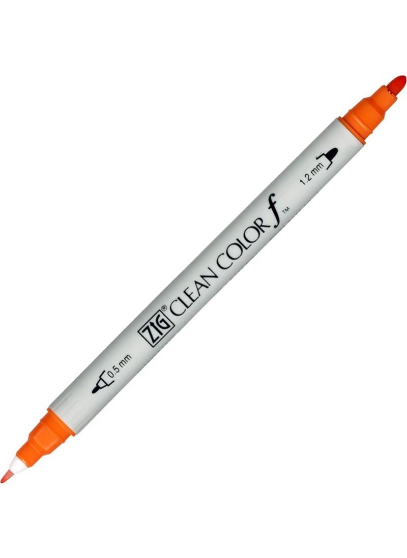 Zig Clean Color F Tcs-6000T 070 Orange 