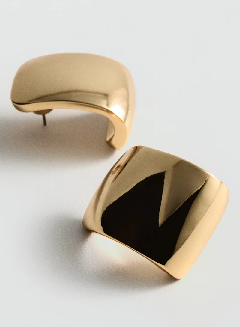 مانجو Volume Hoop Earrings