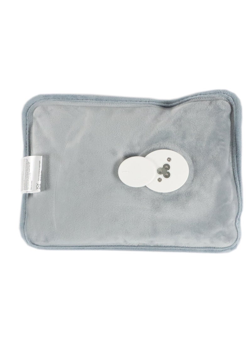 Biggdesign Greeting Cat Electric Hot Water Bottle with Soft Cover Rechargable Hot Water Bag for Pain Relief - Image 2