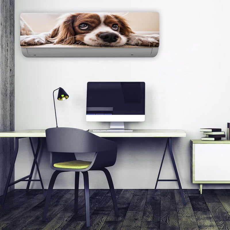 Inkshutter Sticker Vinyl Wallpaper Best Dog Lover Friendly Split AC Stickers Decoration Ideas for Air Conditioner Decor Size 100x30cm Fit for All ModelsSizesBrands
