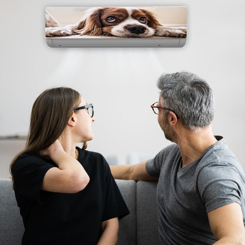 Inkshutter Sticker Vinyl Wallpaper Best Dog Lover Friendly Split AC Stickers Decoration Ideas for Air Conditioner Decor Size 100x30cm Fit for All ModelsSizesBrands