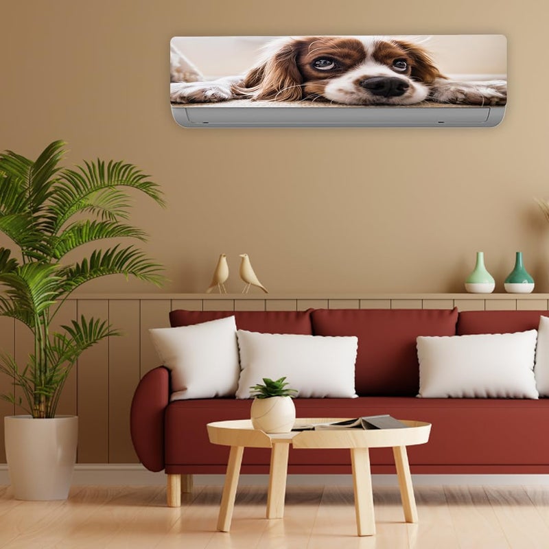 Inkshutter Sticker Vinyl Wallpaper Best Dog Lover Friendly Split AC Stickers Decoration Ideas for Air Conditioner Decor Size 100x30cm Fit for All ModelsSizesBrands