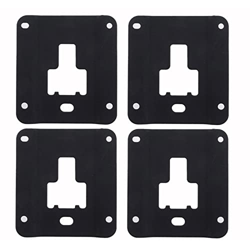A-Premium 4Pcs Trunk Bed Cargo Tie Down Bracket Plates with Screws Compatible with Ford F-150 2015-2021, Replace# FL3Z-9928408-AB, FL3Z9928408AB - Image 4