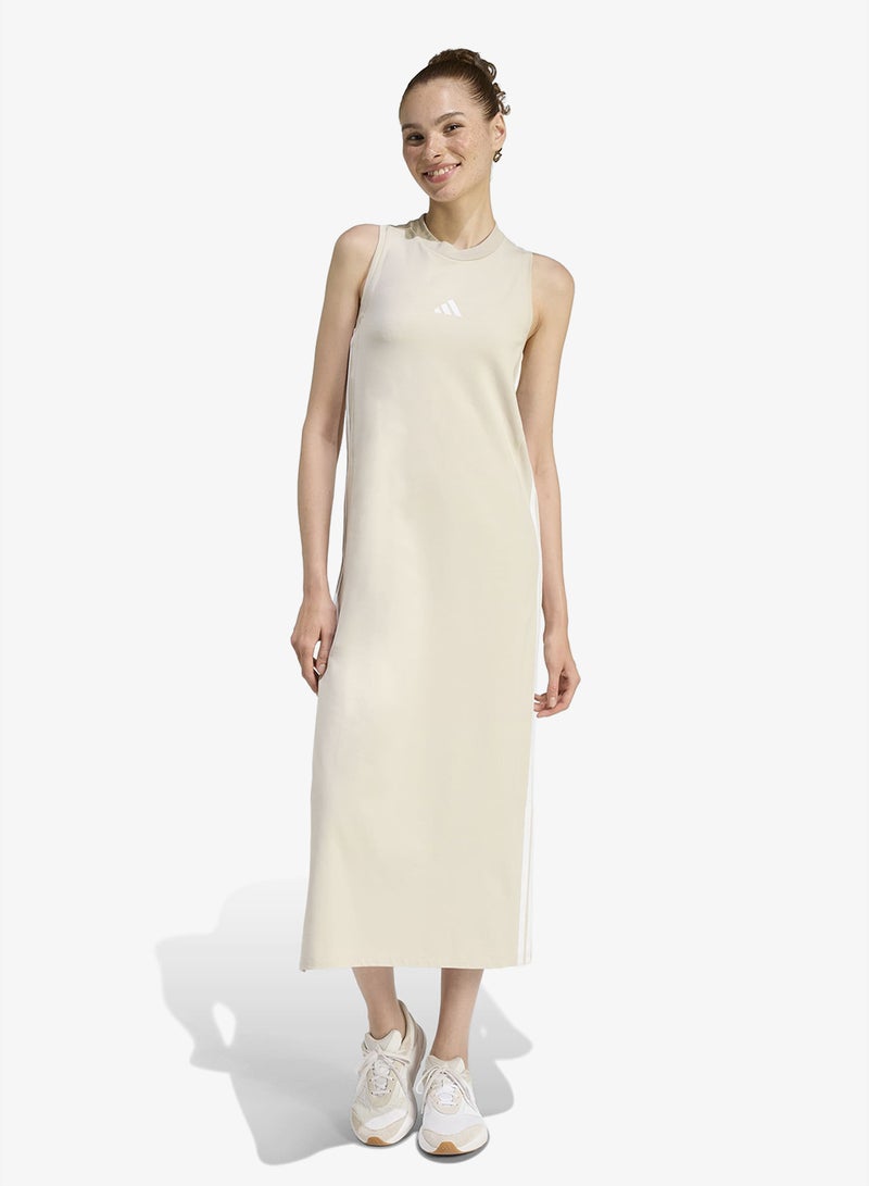 Adidas Essential 3 Stripe Racerback Dress - Image 1