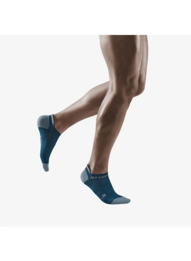 Cep  Compression Socks No Show 3.0 Blue/Grey Men for Men | Best Price UAE