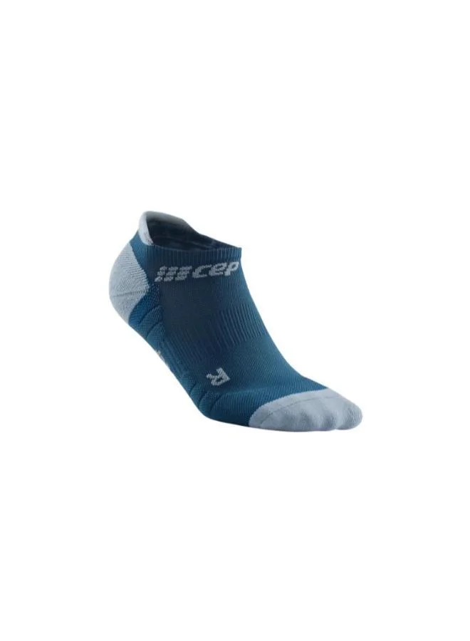 سي إي بي Compression Socks No Show 3.0 Blue/Grey Men