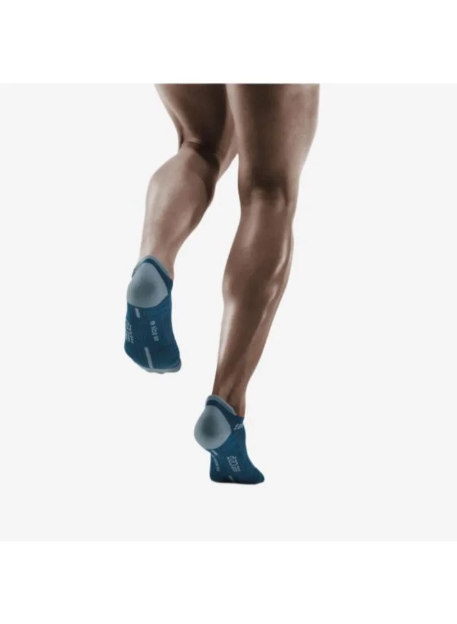 Cep  Compression Socks No Show 3.0 Blue/Grey Men for Men | Best Price UAE
