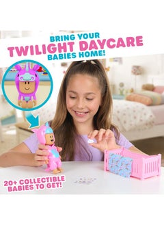 WowWee Twilight Daycare Collectible Baby Dolls Deluxe Unicorn Baby Pack Includes Metaverse Doll, Crib, Blanket, And Extra Toy Redeem Virtual Items In Online Game  - Image 2