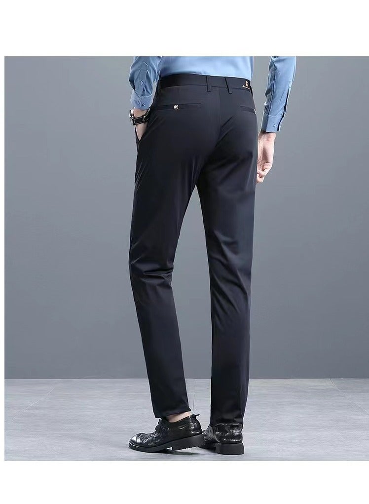 Loquat Men's High Quality Suit Pants  - Image 2