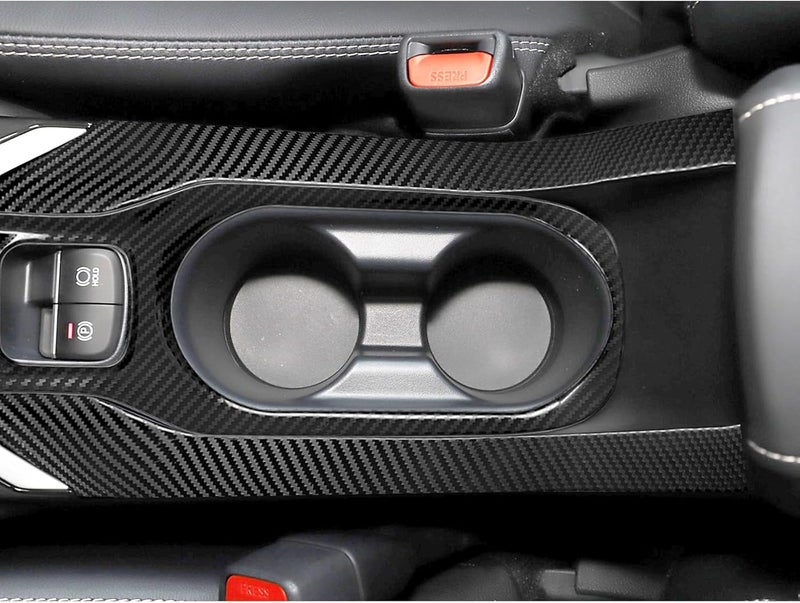 Bilisin Carbon Fiber Pattern Stainless Steel Gear Shift Knob Panel Cover for Toyota Corolla 2019-2023 - Image 4