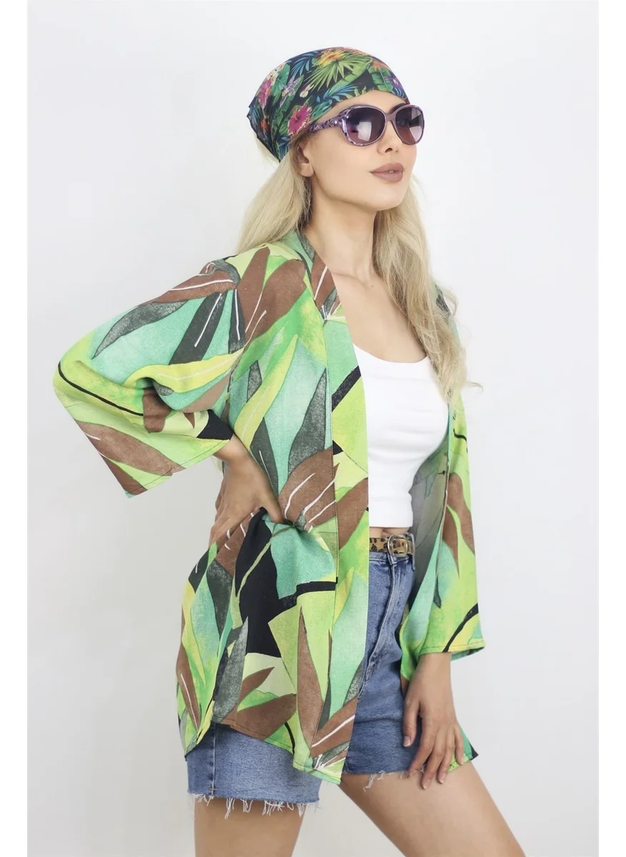 Ritnice Women's Tropical Pattern Bandana