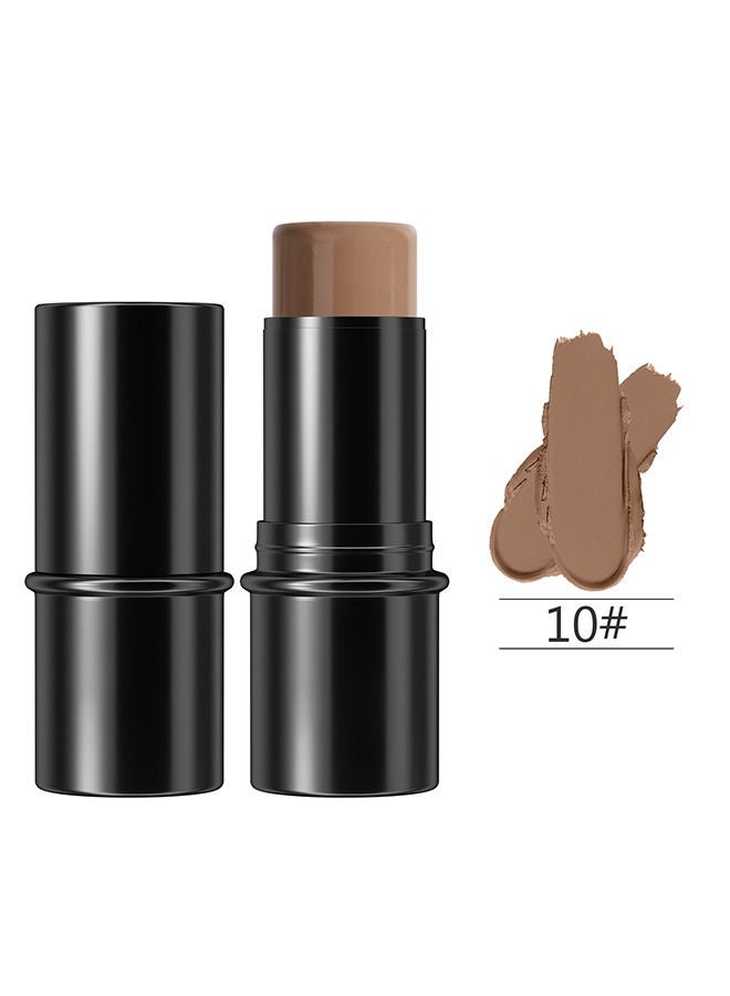 Hello Contour Stick Makeup, Bronzer and Matte Finish Makeup Stick for Women, Lightweight and Blendable Professional Makeup Contour(10#) - Image 2