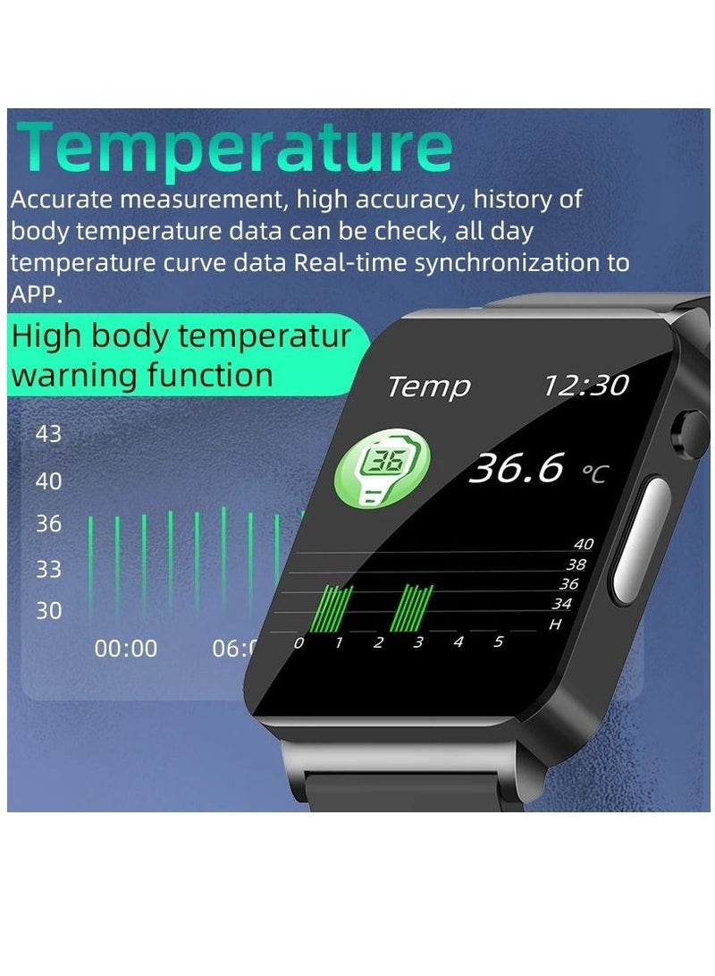 AROAQ ECG +PPG KS03 New Smart Watch Non Invasive Blood Glucose Fitness Tracker Men Women Smartwatch - Image 5