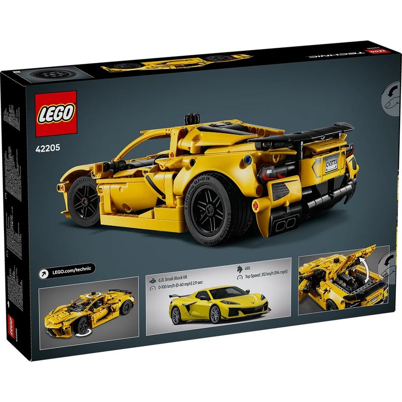 LEGO - Technic Chevrolet Corvette Stingray 732 Pieces - 42205 - Image 3