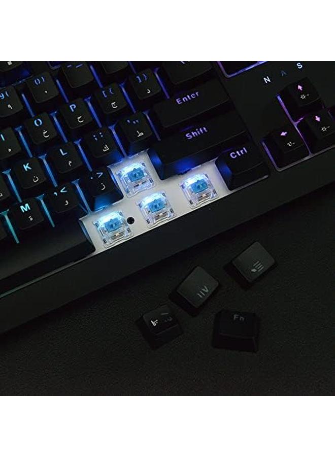 erorex Mk17 Wired Rgb Tenkeyless Mechanical Gaming Keyboard With Blue Switch Black - Image 5