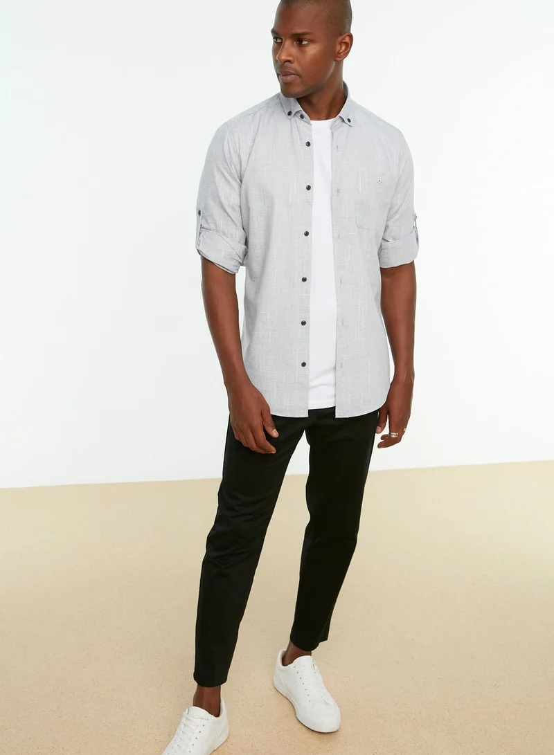 trendyol Button Down Slim Fit Shirt