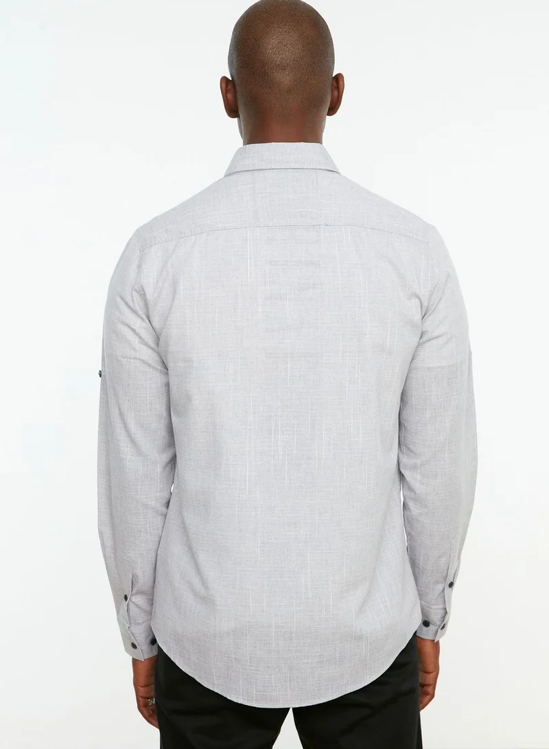 trendyol Button Down Slim Fit Shirt