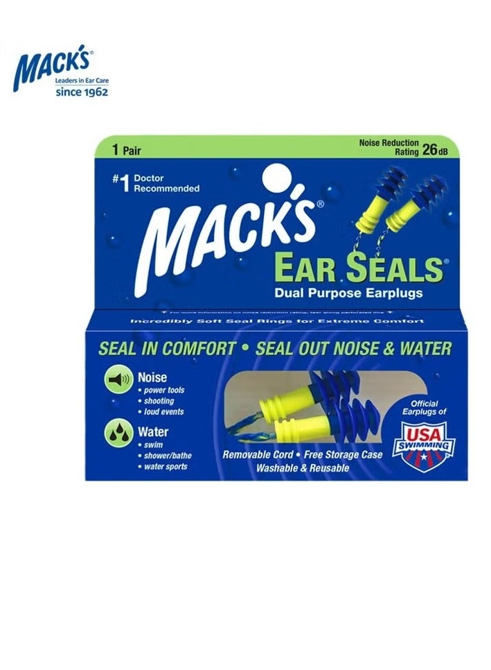 Mack's Bello Soft 2-Pack Swimming Earplugs  - Image 1