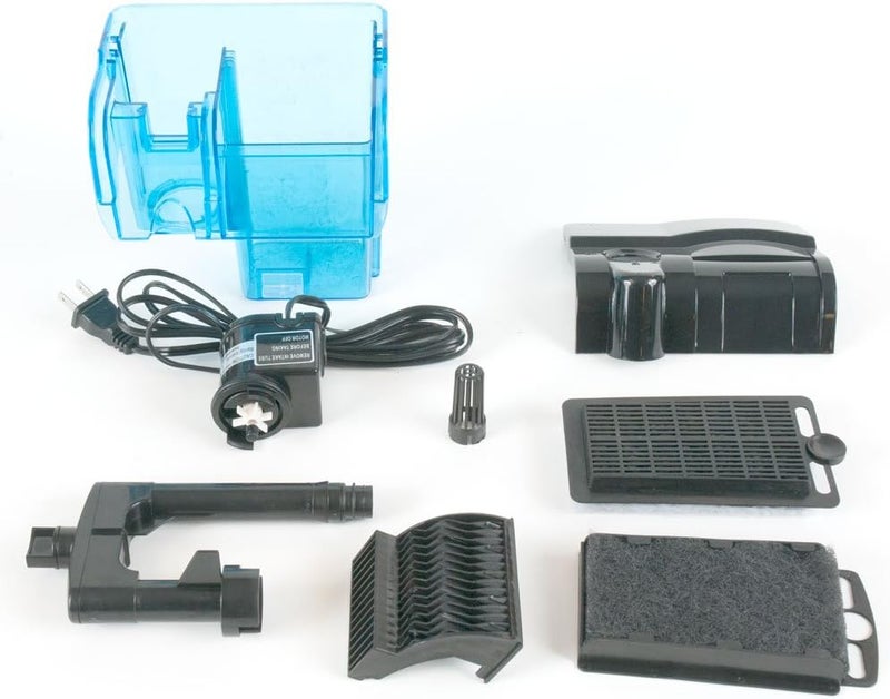Penn Plax Penn-Plax Cascade 100 Power Filter - Efficient Hang-On Filter for Freshwater and Saltwater Aquariums - Image 2