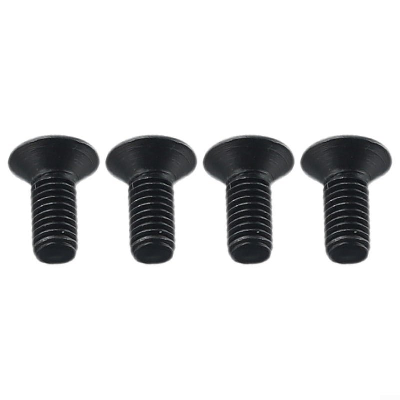 Black Stem Cap Screw Set 4 Pack Stainless Steel Handlebar to Pole Screws for Electric Scooter Replacement - Image 3