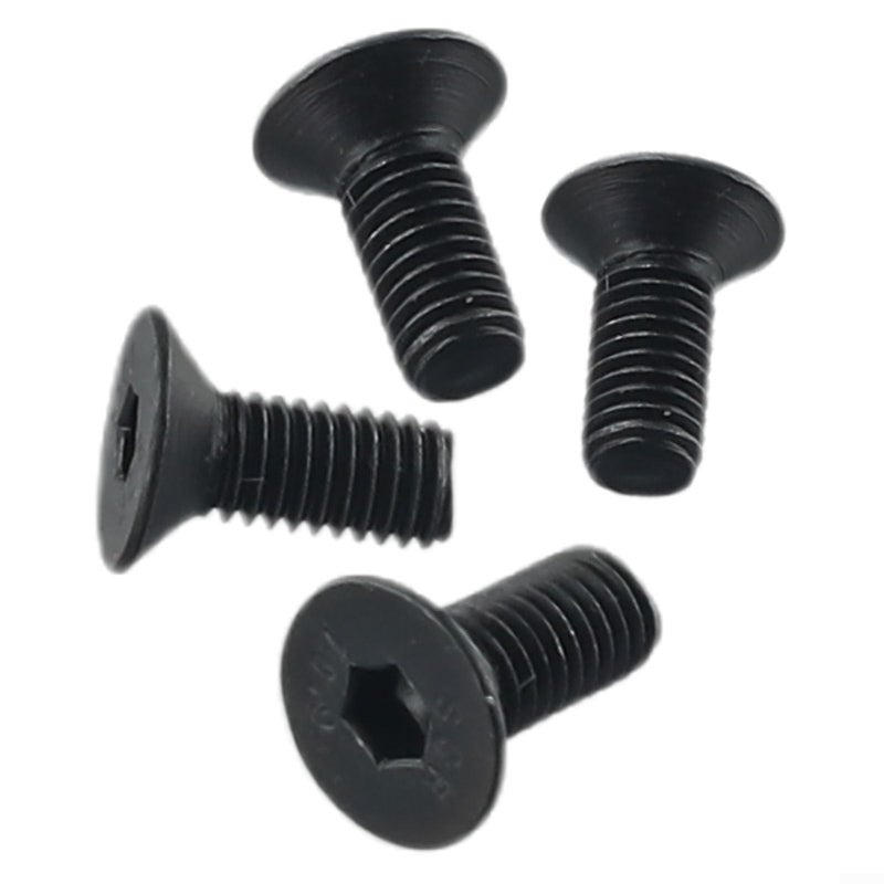 Black Stem Cap Screw Set 4 Pack Stainless Steel Handlebar to Pole Screws for Electric Scooter Replacement - Image 4