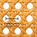 VIRC Pressed Cane Webbing Kit 12 Fine Open Mesh with splines Wedges and Instructions - Image 3