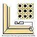 VIRC Pressed Cane Webbing Kit 12 Fine Open Mesh with splines Wedges and Instructions - Image 5