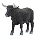 Gemini&Genius GeminiGenius Black Bison Figurine Animal Toy Buffalo Action Figure Wildlife Bull Play Toy for Kids Hand Painted Realistic and Durable Toys for Children Boys and Girls Gift - Image 2