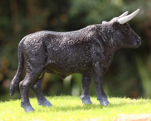 Gemini&Genius GeminiGenius Black Bison Figurine Animal Toy Buffalo Action Figure Wildlife Bull Play Toy for Kids Hand Painted Realistic and Durable Toys for Children Boys and Girls Gift - Image 5