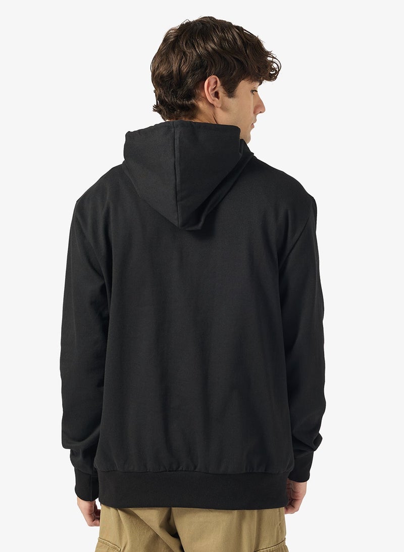 Seventy Five Graphic Pullover Oversize Hoodie - Image 2