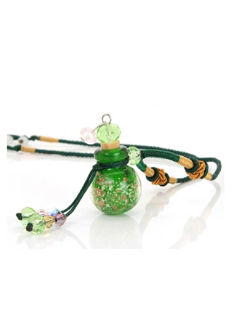 Y&D Exquisite gourd bottle necklace empty bottle pour your own perfume and keep the fragrance lasting