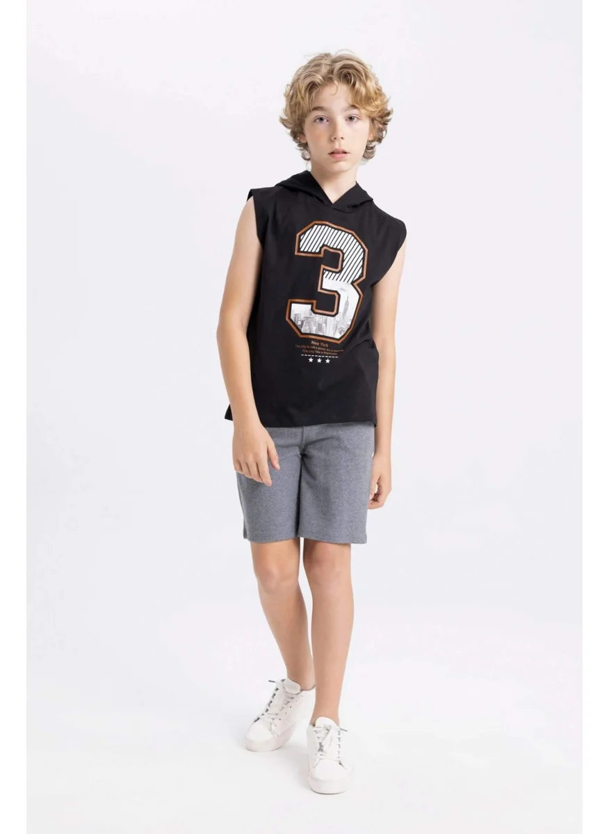 DeFacto Boy's Hooded Tank Top C5102A824SM