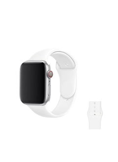 Apple Watch Band 45mm 44mm 42mm Soft Silicone Sport Band Replacement Wrist Strap Compatible for iWatch Apple Watch Series 7/SE/6/5/4/3/2/1,Nike+,Sport,Edition