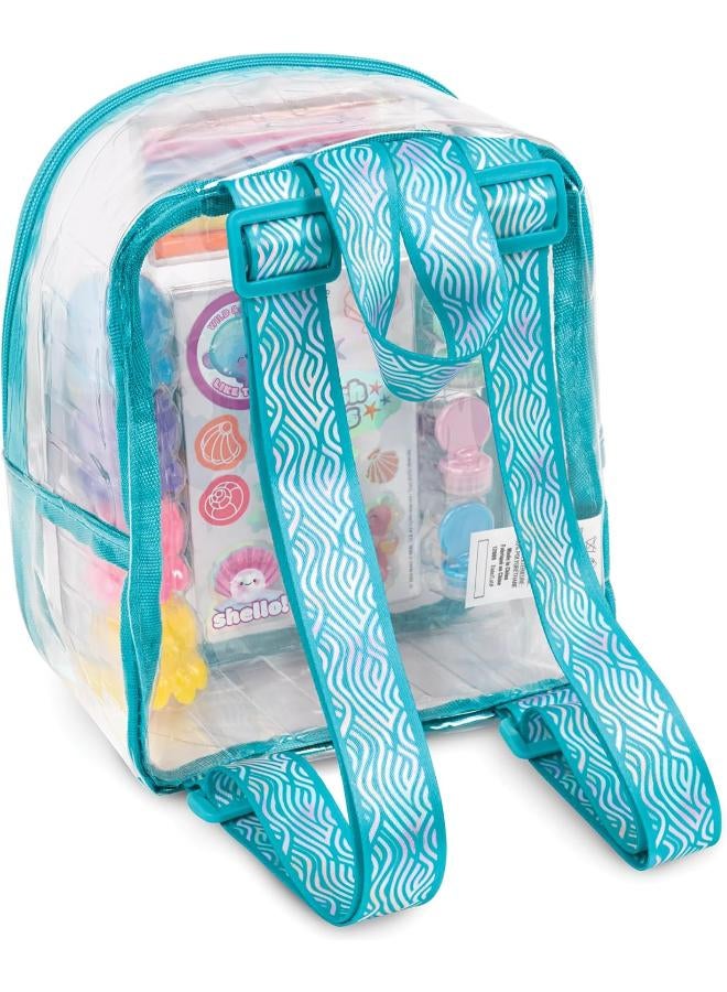 Make It Real Three Cheers for Girls Aquatic Fantasy 8" Backpack with Stationery - Image 2