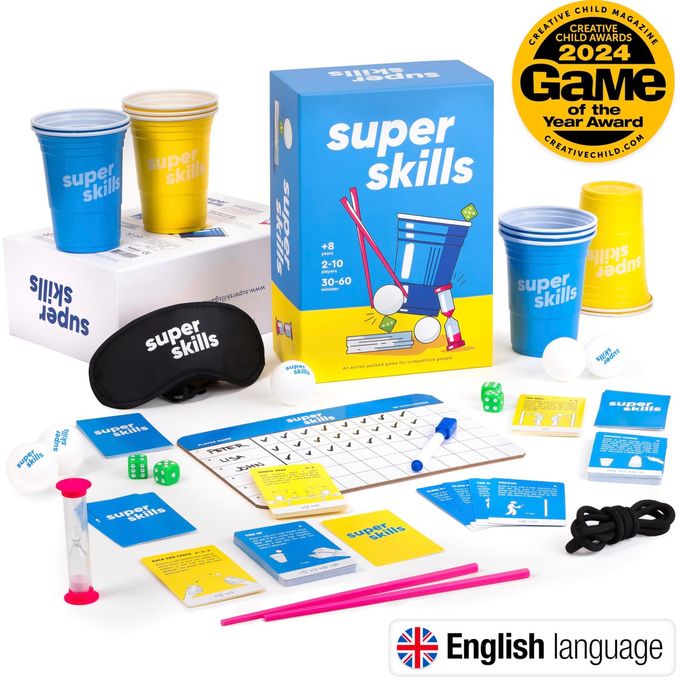 The World Game Super Skills Action Game for Competitive People Beat Your Friends at 120 Challenges Fun Group Activity for Family Night or Party with Kids, Teen - Image 2