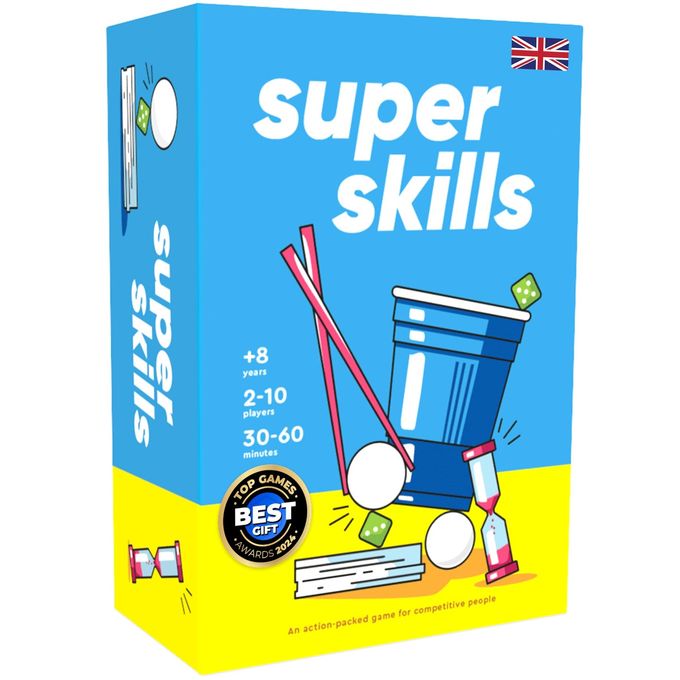 The World Game Super Skills Action Game for Competitive People Beat Your Friends at 120 Challenges Fun Group Activity for Family Night or Party with Kids, Teen - Image 4