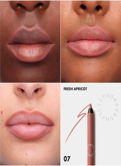 SEPHORA SEPHORA COLLECTION Colorful 8HR Longwear Transferproof Lip Liner 07 Fresh Apricot - Matte Bright Brown – Waterproof Precision Lip Pencil in Soft Pink, 1.2g  - Image 2