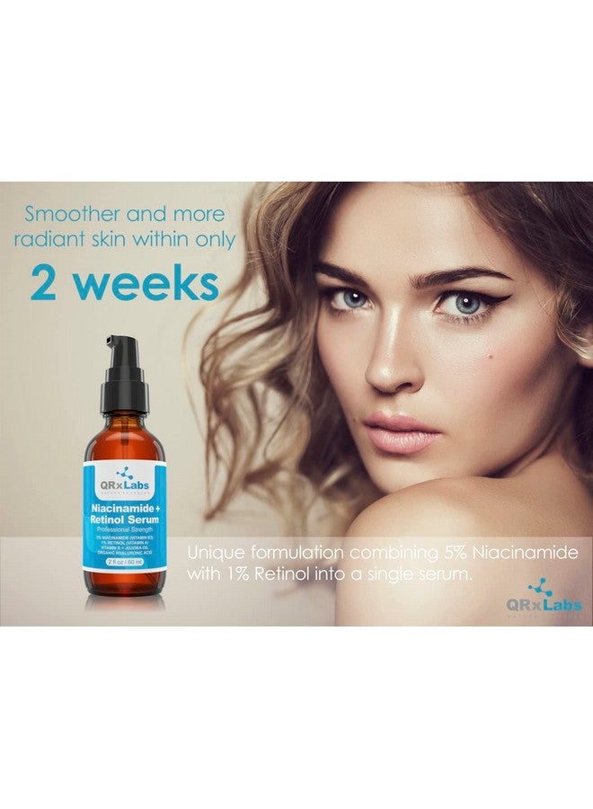 كيو آر إكس لابس 5% نياسيناميد (فيتامين ب3) + مصل الريتينول - مصل مضاد للشيخوخة - يقلل من المسام والتجاعيد - يحارب ظهور حب الشباب - يزيل العيوب والبقع - يشد البشرة - مصل الريتينول والنياسيناميد