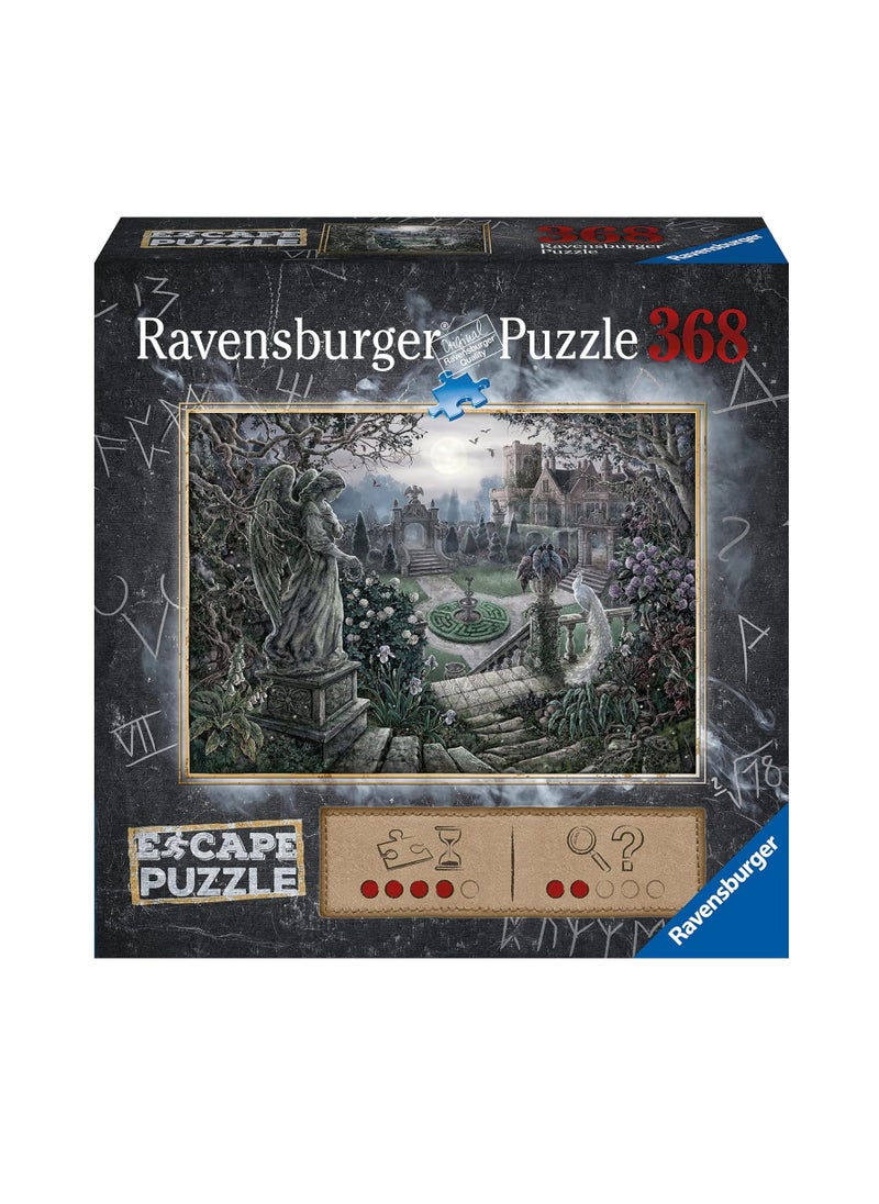 Ravensburger Ravensburger ESCAPE PUZZLE: MIDNIGHT IN THE GARDEN - 368pcs - No:17278  - Image 1