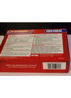Cortizone 10 cortizone 10 Maximum Strenght Intensive Healing 1% hydrocortisone Anti Itch Cream Two 20z Tubes, Total 4 oz  - Image 3