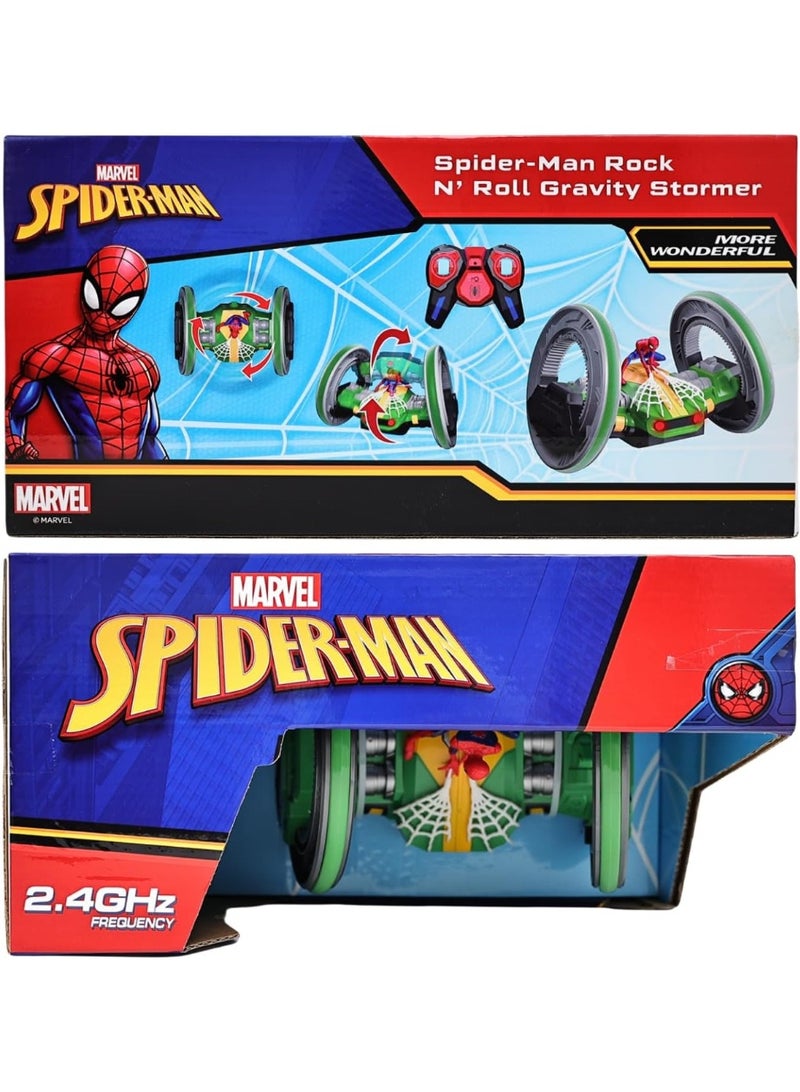 SPIDERMAN Marvel Spider-Man Rock N' Roll Gravity Stormer R/C Car (104101) - Image 5
