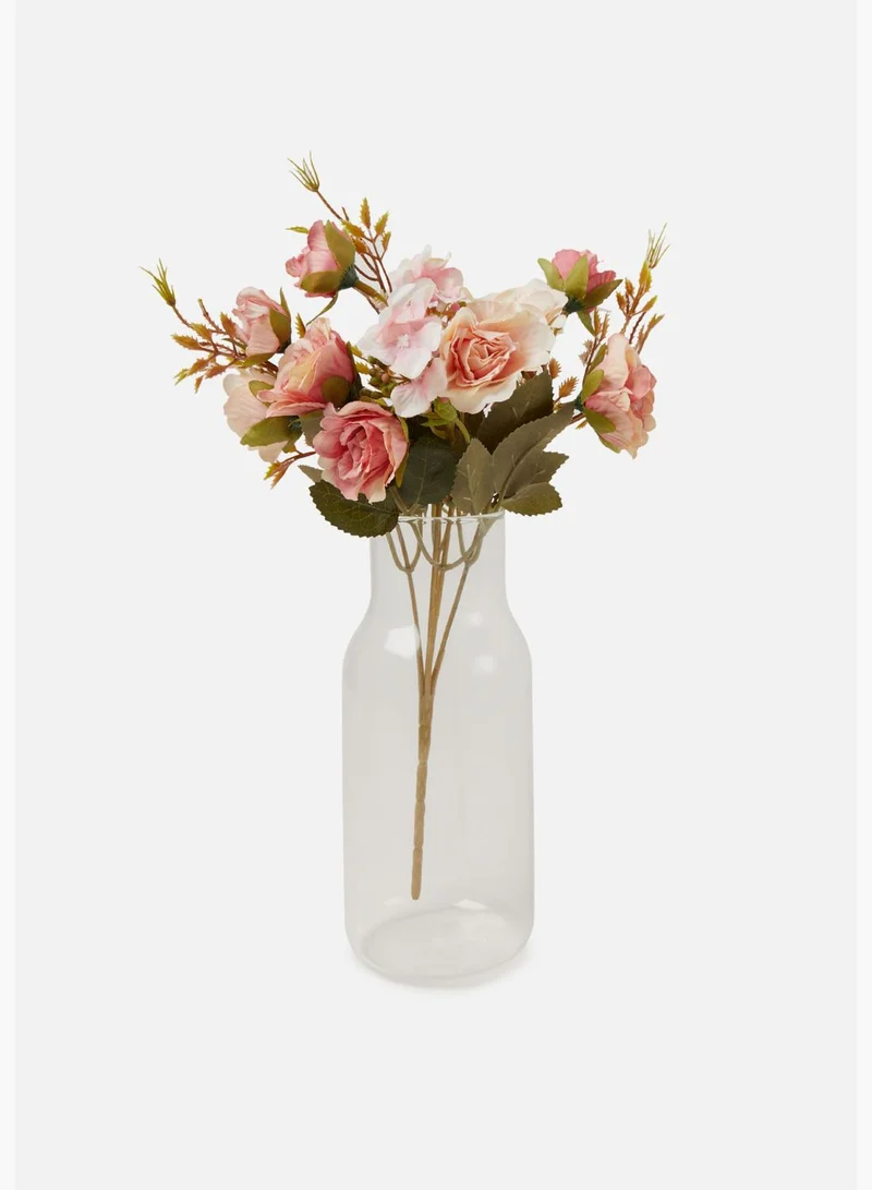 Bonhomie Decorative Rose Faux Artificial Flower Bouqet