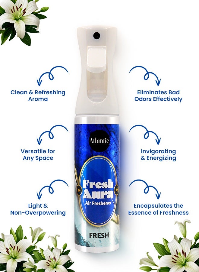Atlantic Fresh Air Freshener 300ml Uplifting Scent for Clean and Bright Spaces - Image 2