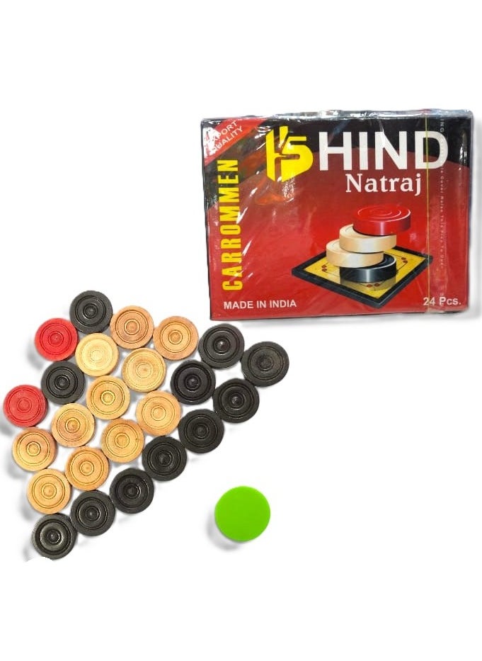 HIND Kerem Netraj grains , 24 Pieces, Original Indian Wood 