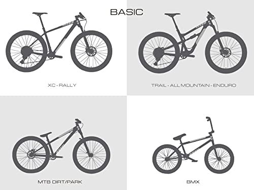 All Mountain Style Bike Frame Protector Universal Fit - 9-Piece Set for Down Tube, Chainstay, Cable Wear, High-Impact Honeycomb PVC to Protect Your Bike from Scratches, Chips and Dings - Image 5