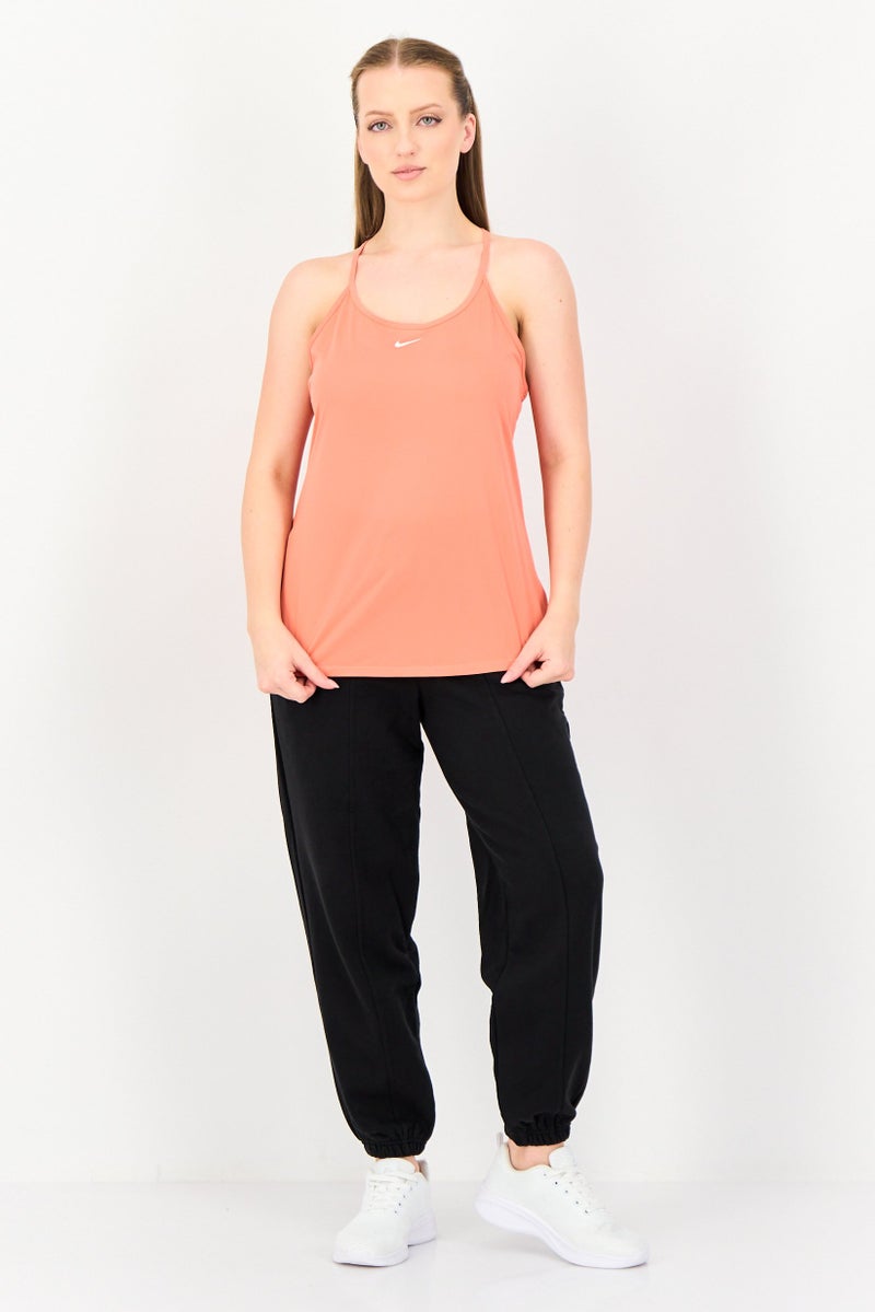 Nike Women Sportswear Fit Sleeveless Training Top, Coral - Image 4