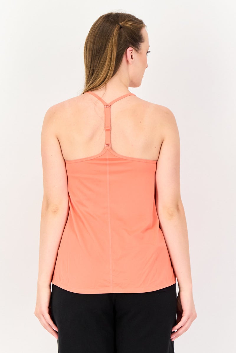 Nike Women Sportswear Fit Sleeveless Training Top, Coral - Image 2