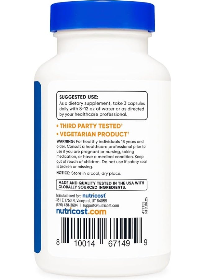 Nutricost, Spermidine Wheat Germ, 120 Capsules - Image 3