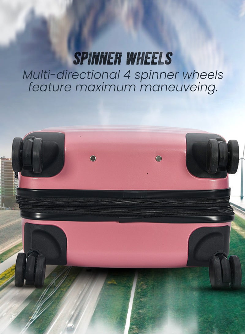 ستار لايف مجموعة حقائب سفر مكونة من 4 قطع من حقائب أمتعة السفر ذات الجانب الصلب من مادة ABS - Image 4